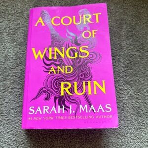 A court of rings and ruin paperback book